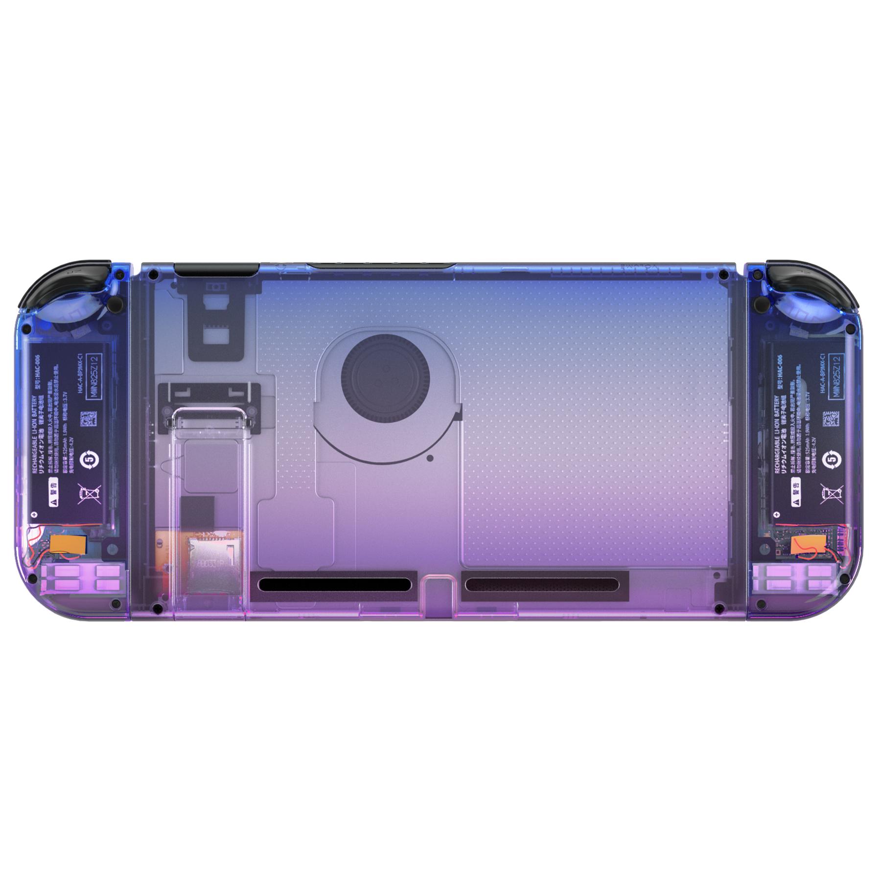 Vỏ sau thay thế extremeRate Soft Touch DIY Tay cầm cầm tay Joycon Chân đế với đầy đủ các nút cho bảng điều khiển NS Switch Màu sắc: Xanh lá thông