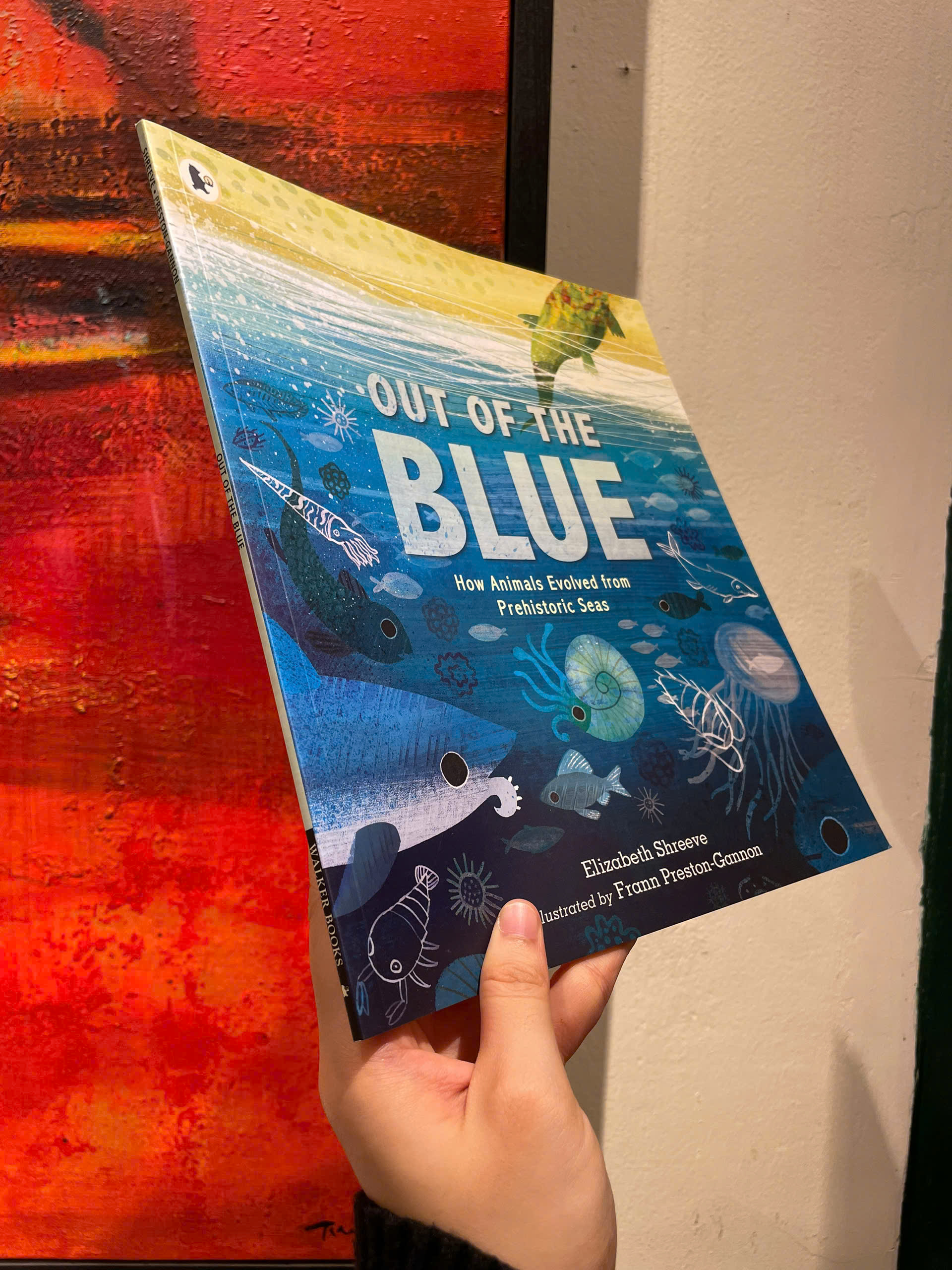 Sách - Out of the Blue: How Animals Evolved from Prehistoric Seas by Elizabeth Shreeve