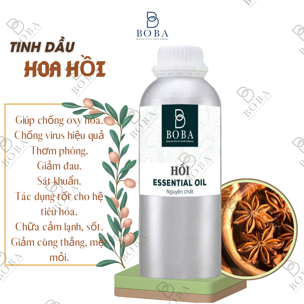 (HCM) Tinh Dầu Lít Nhập Ấn Khuếch Tán Hương Thơm, Xông Phòng, Thư Giãn, Kiếm Soát Mùi - BOBA NATURALS