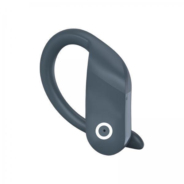 2x Headset Earpiece Business Earphone Ear Hook for Yoga Blue Boxed