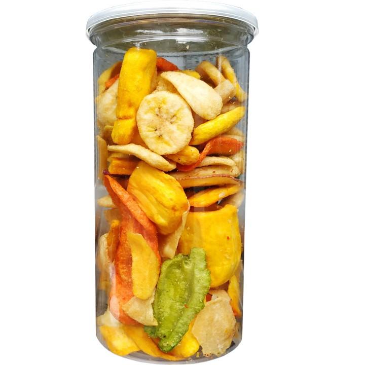 Trái cây sấy khô loại nguyên miếng cao cấp xuất khẩu - TỔNG 560G