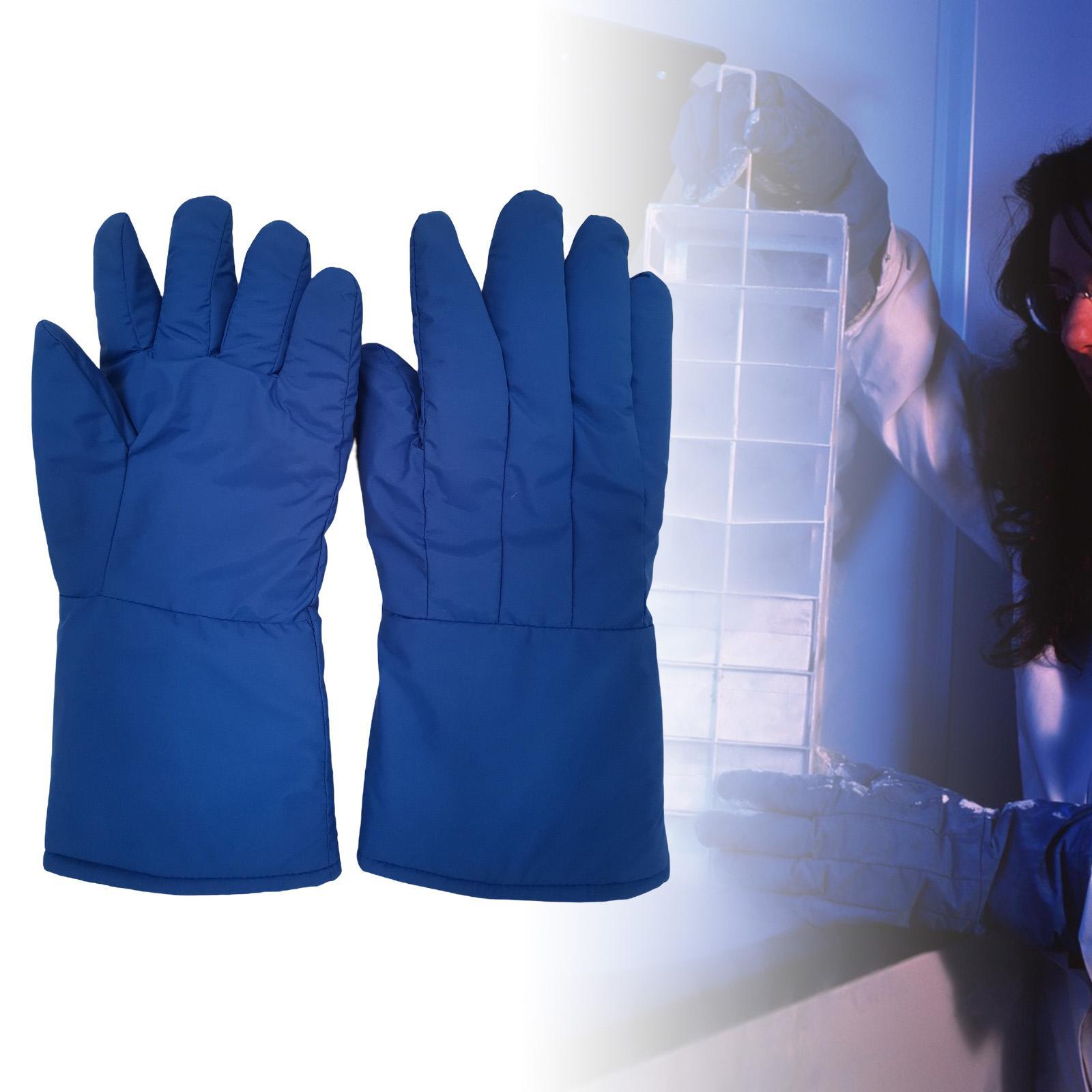 Cold Resistant Gloves Liquid Nitrogen Protection Cryogenic Gloves for Cold Storage