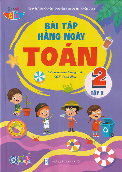 Sách - Bài tập hằng ngày Toán 2 tập 2 (Biên soạn theo chương trình sgk Cánh diều)