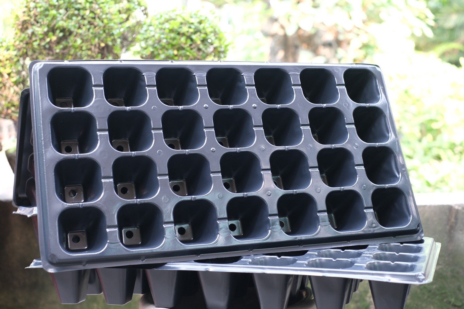 Khay Ươm Hạt Giống Ropot 28 lỗ - Combo 10 cái