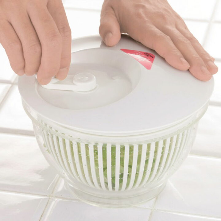 Rổ quay rau 360º Yamaken Kogyo Smart Bowl 1.7L - Hàng nội địa Nhật Bản, nhập khẩu chính hãng  |#H-2603|