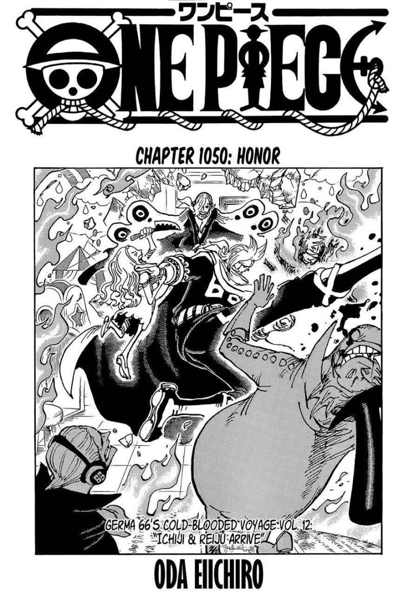đảo hải tặc - one piece chapter 1050 1