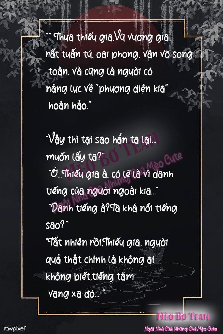 thái tử phi hỗn xược của ta chapter 1.1 2