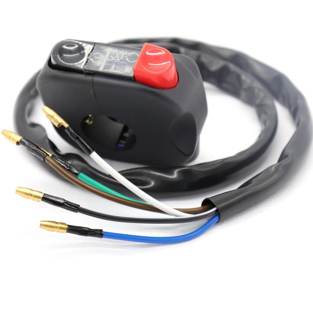 Motorcycle START STOP SWITCH Motorbike Handlebar IGNITION ON/OFF