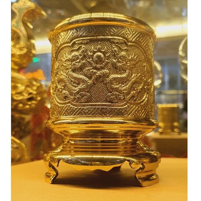 Bát Hương Trụ Bằng Đồng ảnh thật shop chụp