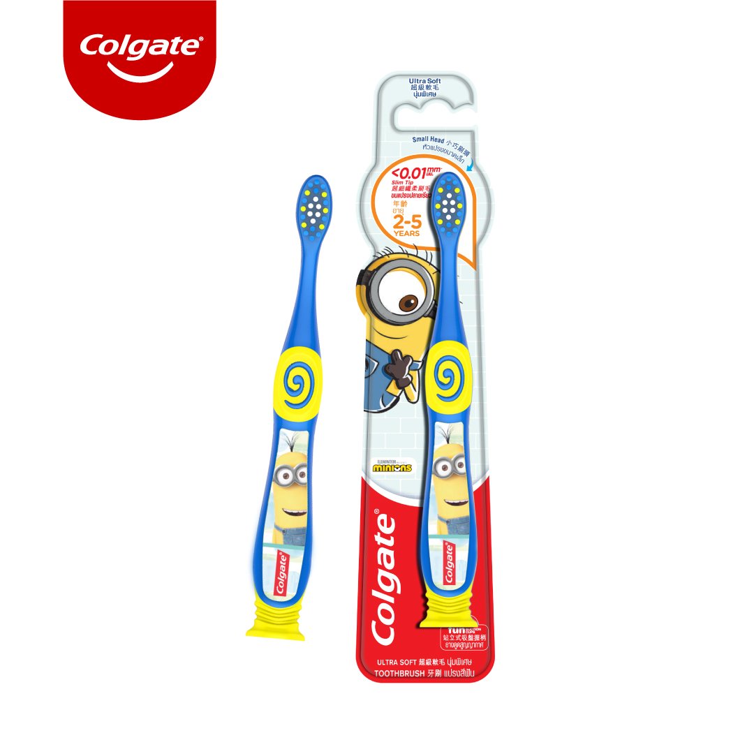 Bàn chải Colgate Minion dành cho bé từ 2 tuổi