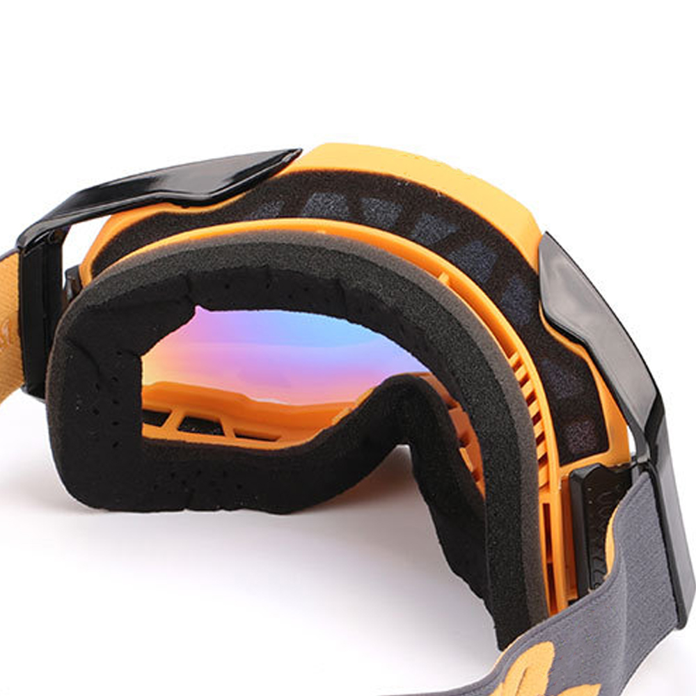 Xe Máy Kính Kính Mát Nam Xe Máy Kính MTB MX ATV Silicone Chống Trơn Trượt Chống Gió Đi Xe Đạp Đua Kính Color: C8 Lenses Color: Goggles X1