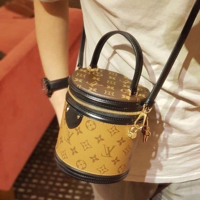 Túi xách, túi đeo chéo nữ MiiZzu dáng cốp trụ tròn siêu xinh hothit thời trang Hàn Quốc size 16cm