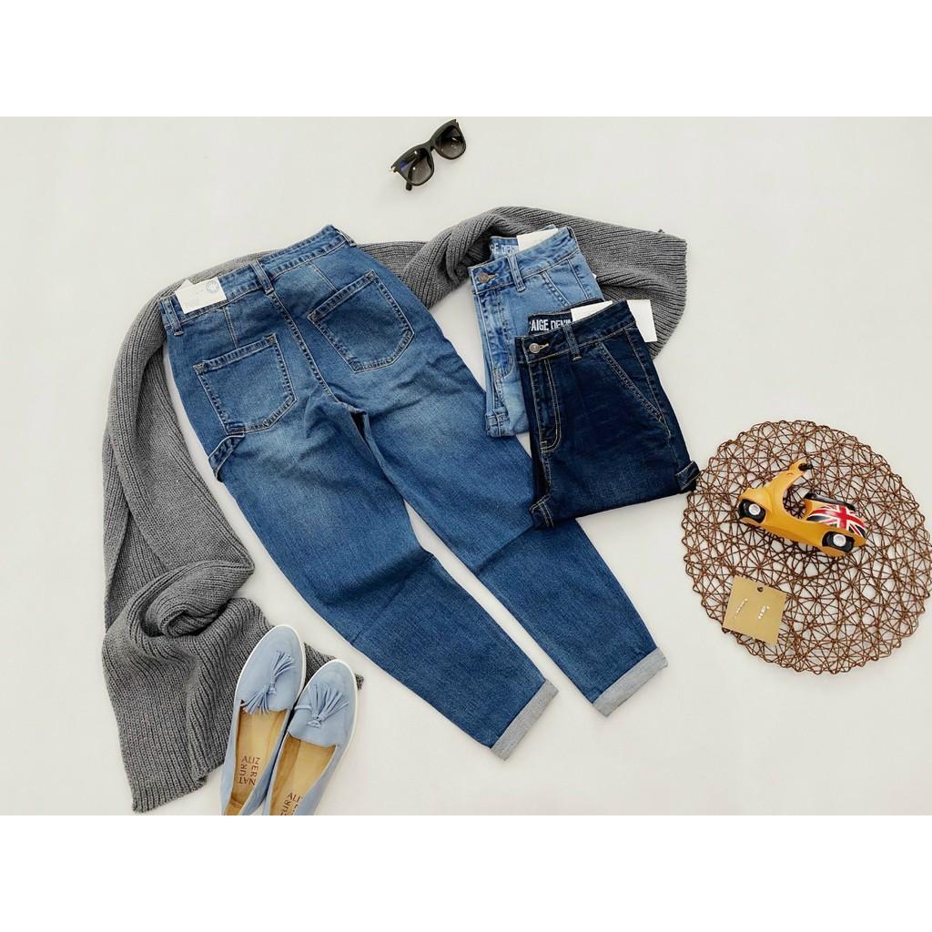 QUẦN JEANS BOYFRIEND DENIM 9 TẤC CÁ TÍNH THỜI TRANG