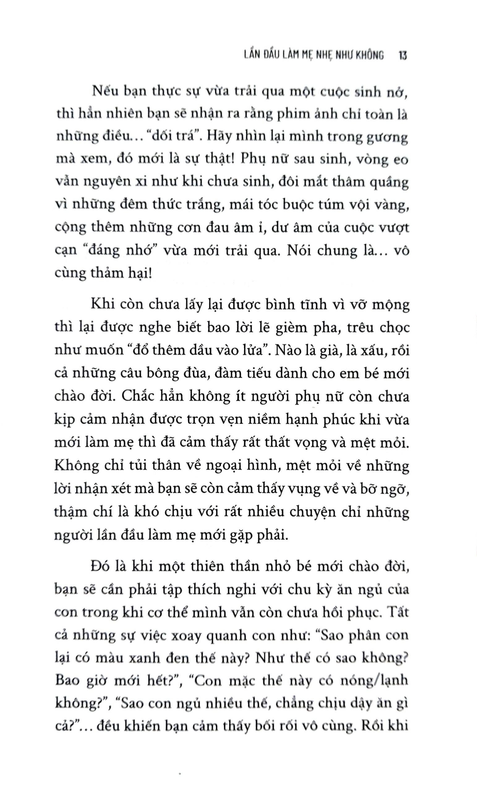 Lần Đầu Làm Mẹ Nhẹ Như Không