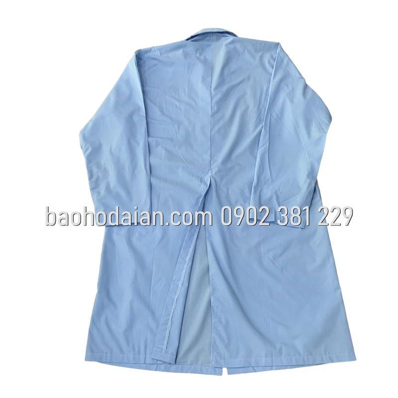 Áo blouse nam nữ dài tay cao cấp (áo blue bác sĩ, dược sĩ, phòng thí nghiệm, thẩm mỹ viện)