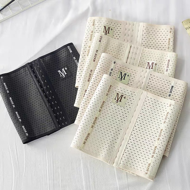 Combo 2 Gen Nịt Bụng 4 Thanh Chống Cuộn M+ Tặng Kèm Thước Dây Đo Eo - 6 Nấc Cài - Đai Nịt Bụng Giảm Mỡ Sau Sinh Mã G02-2