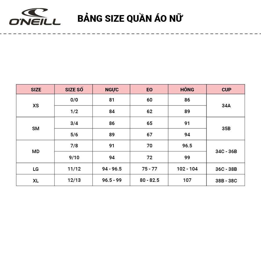 Quần bơi nữ Oneill Diya Stripe Matira - SP3474049-SNS