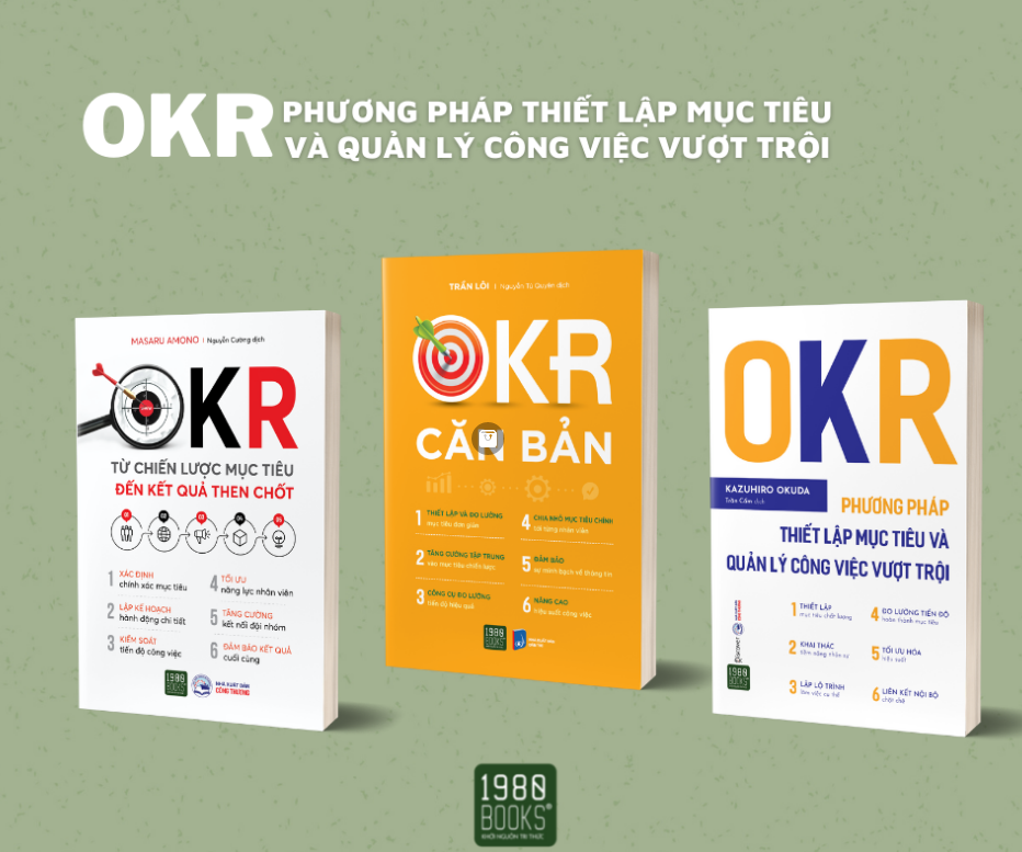 COMBO OKR - PHƯƠNG PHÁP THIẾT LẬP MỤC TIÊU VÀ QUẢN LÝ CÔNG VIỆC HIỆU QUẢ