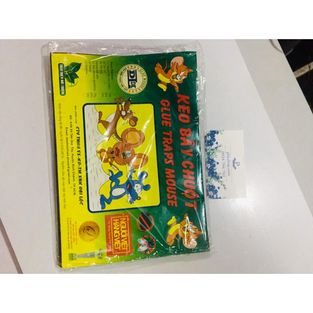 Combo 5 miếng keo dính chuột loại 1 kèm mồi an toàn sức khỏe