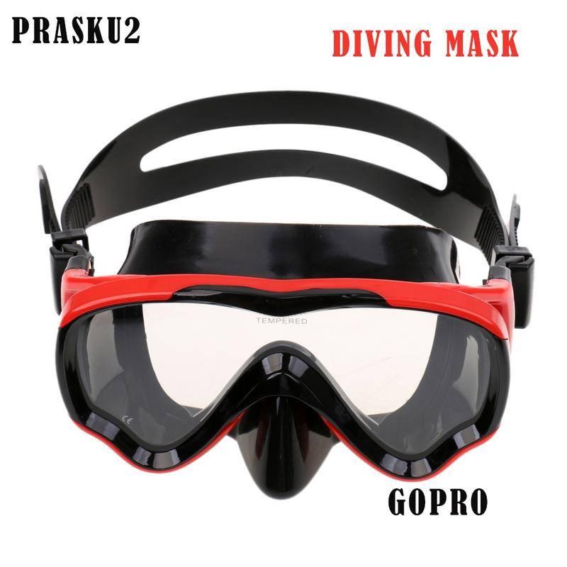 Mặt Nạ Lặn Chuyên Nghiệp Gopro Bằng Silicon Chống Sương Mù/Tia UV
