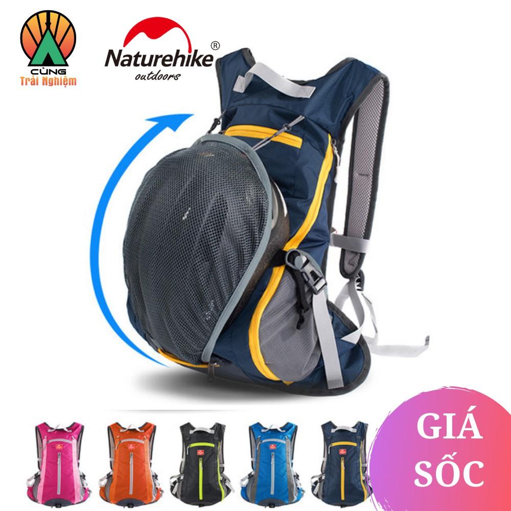 Balo Du Lịch, Dã Ngoại, Đạp Xe, Chạy Bộ NatureHike NH15C001-B, Dung Tích Lớn, Chống Thấm Nước, Thoáng Khí