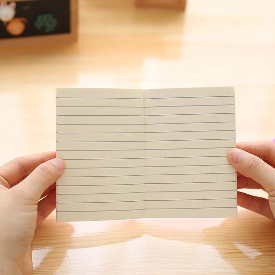Sổ tay Mini họa tiết hoa và chim dễ thương bắt mắt