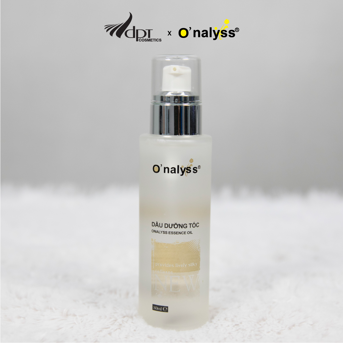 Hình ảnh Dầu dưỡng tóc O'nalyss cao cấp giúp bóng mượt và phục hồi hư tổn 80ml