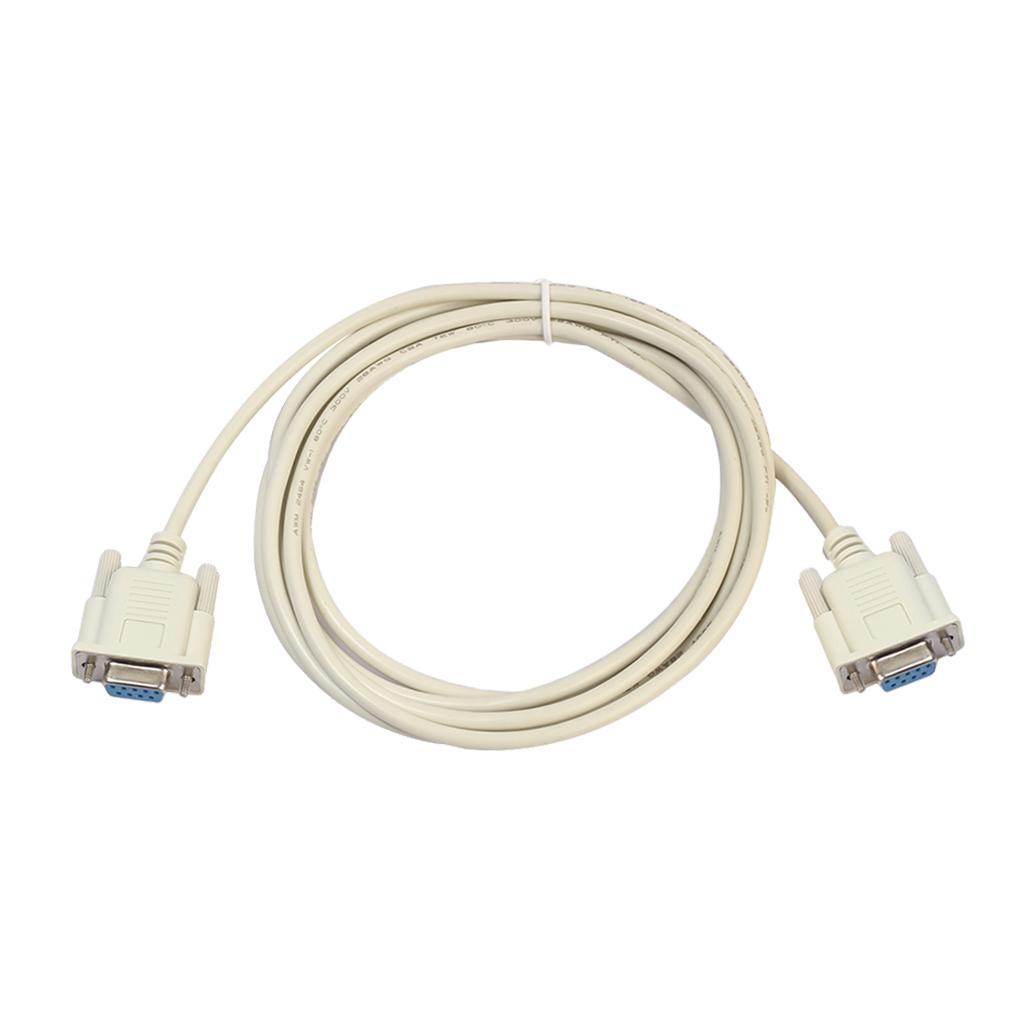 PVC RS232 Female to Female DB9  Adapter Cable Serial Port Cable