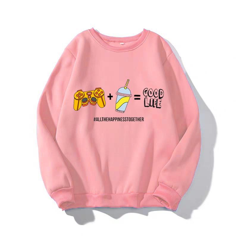 Áo SWEATER Nỉ UNISEX GOOD LIFE