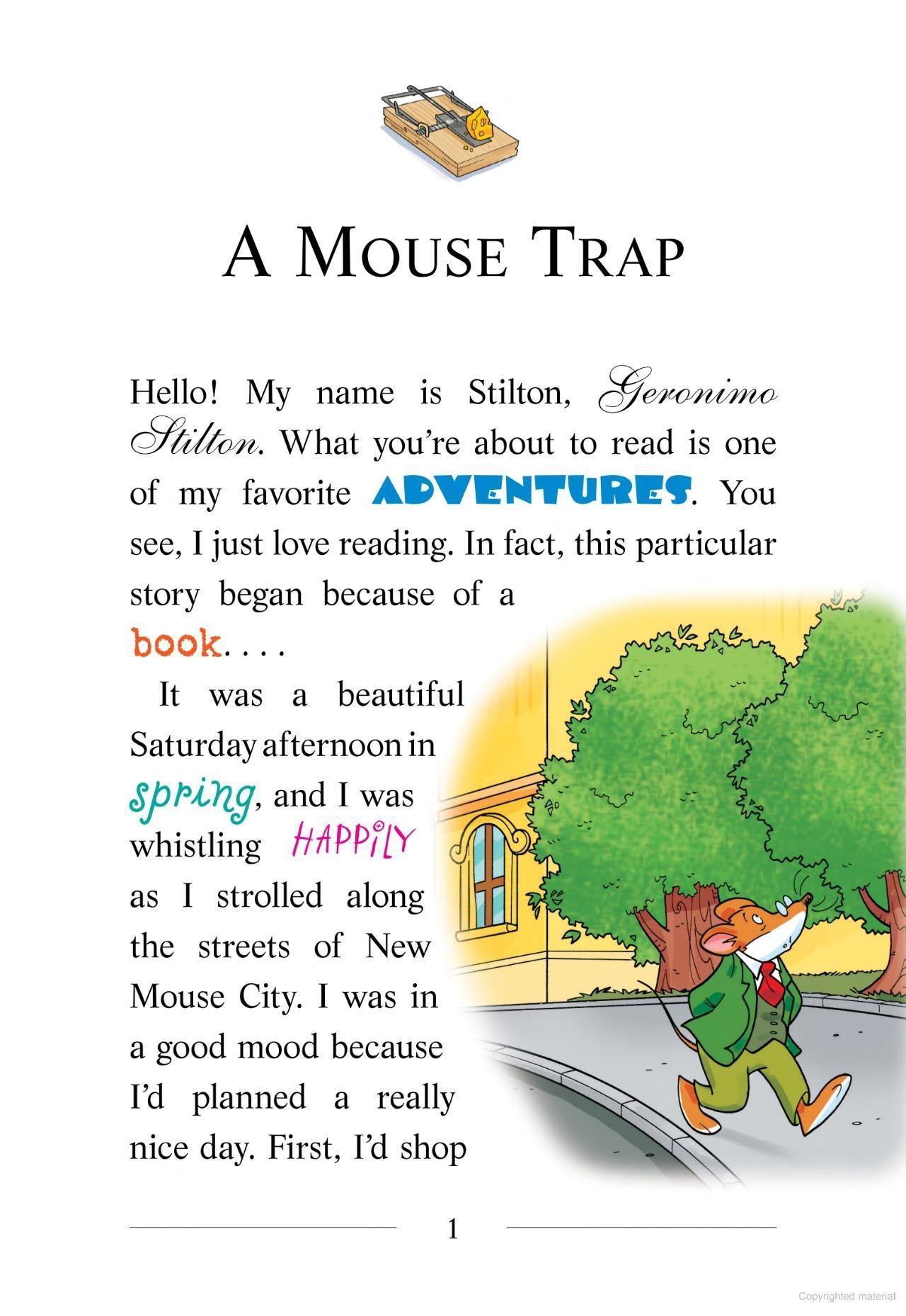 Sách ngoại văn: I'm Not a Supermouse!