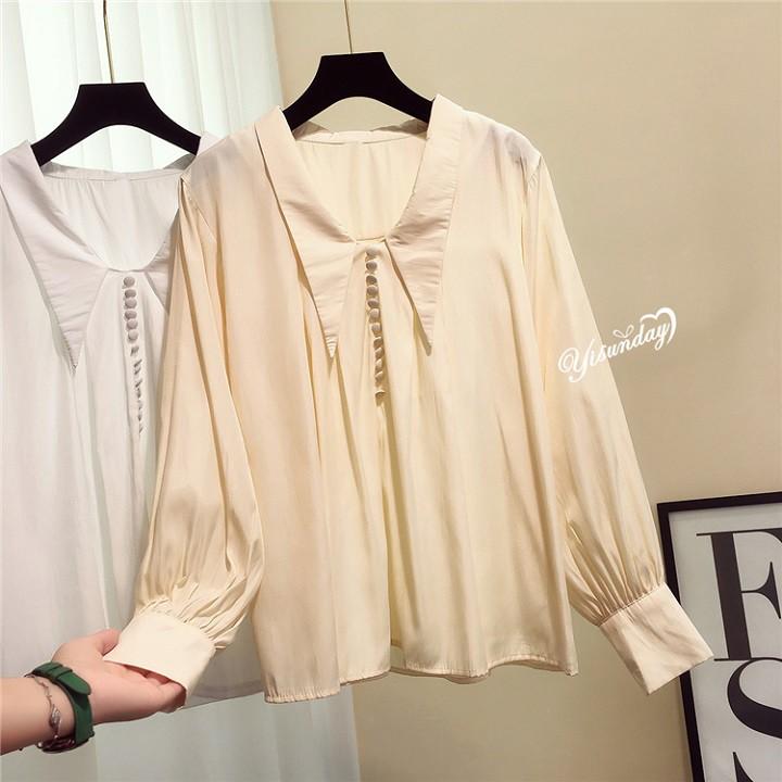 TK383-SƠ MI NỮ CÁCH ĐIỆU S-6XL