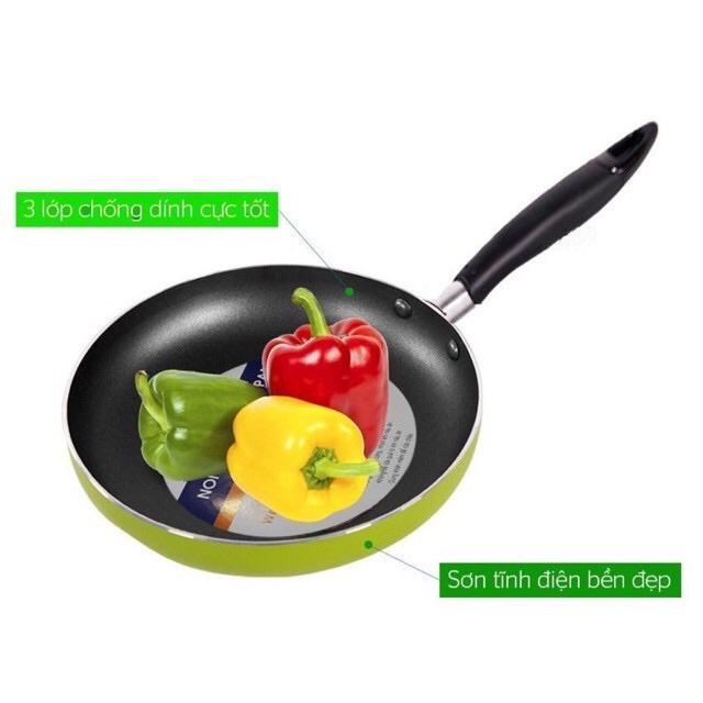 Chảo Chống Dính Hợp Kim Nhôm QT HOUSE - Nhiều Size