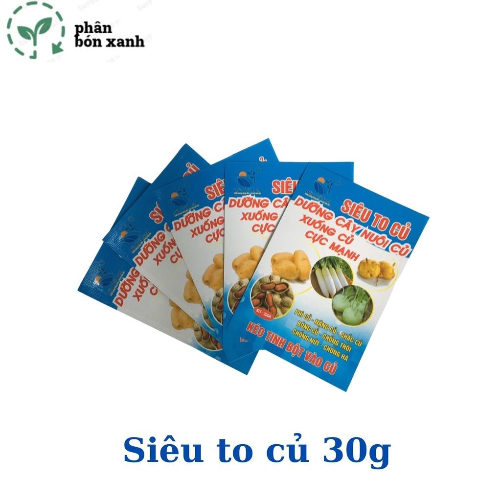 Phân bón siêu to củ, nặng củ, chắc nặng,bóng củ, mã đẹp,chống nứt thối, kéo tinh bột vào củ