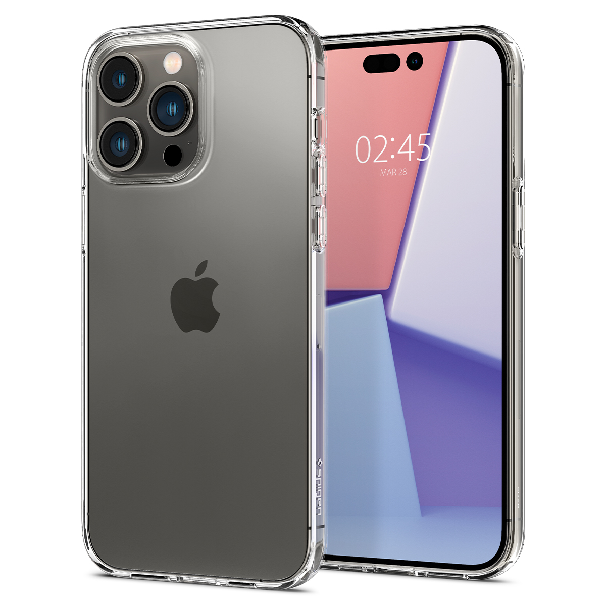 Ốp Lưng dành cho iPhone 14/ 14 Plus/ 14 Pro/ 14 Promax SPIGEN LIQUID CRYSTAL CLEAR- Hàng Chính Hãng