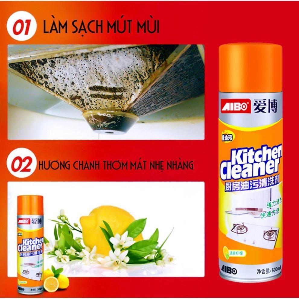 CHAI XỊT VỆ SINH BẾP THẦN THÁNH KITCHEN CLEANER 500ml ( TỔNG KHO GIA DỤNG GIÁ RẺ )