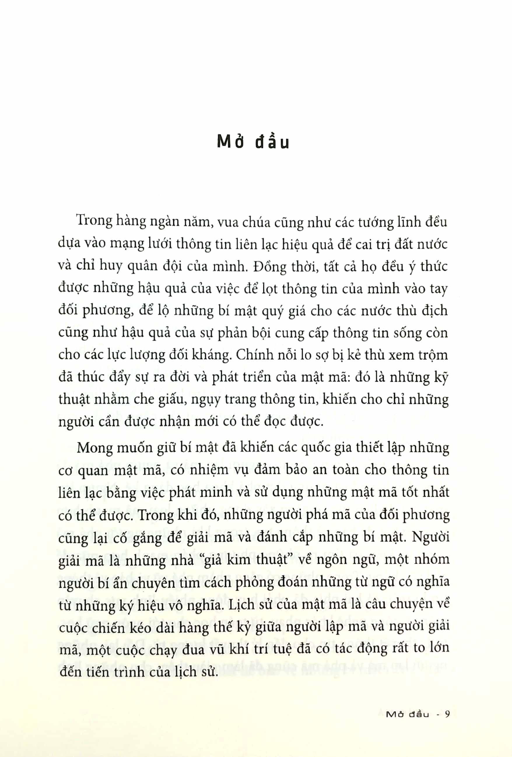 Khoa Học Và Khám Phá - Mật Mã - Từ Cổ Điển Đến Lượng Tử (Tái Bản 2023)