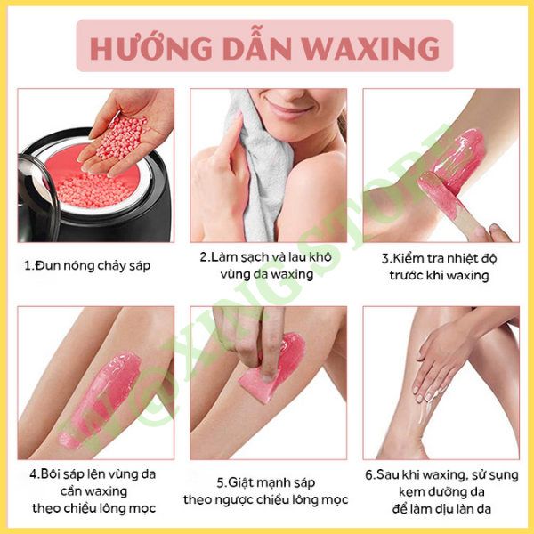 Combo Nồi Nấu Sáp Wax Lông Nóng Pro Wax 100,Sáp Wax Lông,Mỡ Trăn