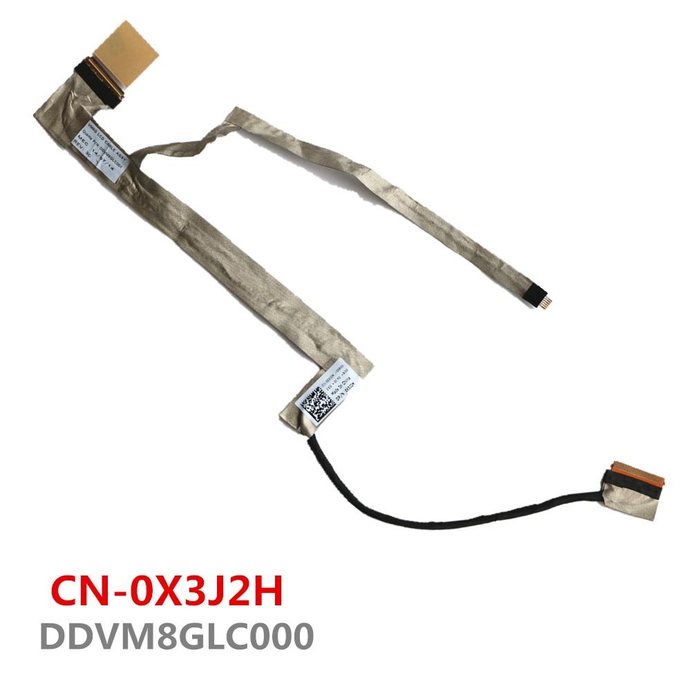 New VM8G DDVM8GLC000 Lcd Lvds Cable For Dell Vostro 1014 1088 Lcd Lvds Cable CN-0X3J2H