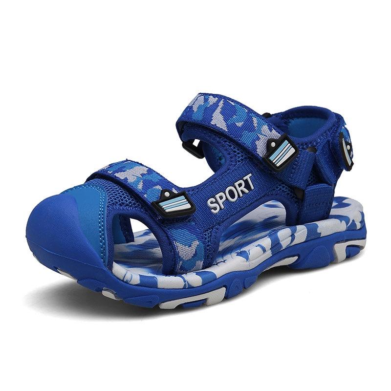 Dép Sandal Sport Bít Mũi Cho Bé Trai, Mẫu Mới 2022 - Hàng Quảng Châu Thiết Kế Phong Cách Thể Thao Khỏe Khoắn 046