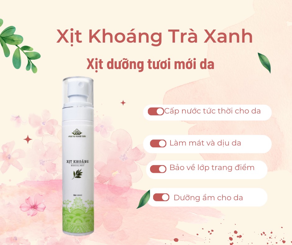 Xịt khoáng Phấn Nụ Hoàng Cung