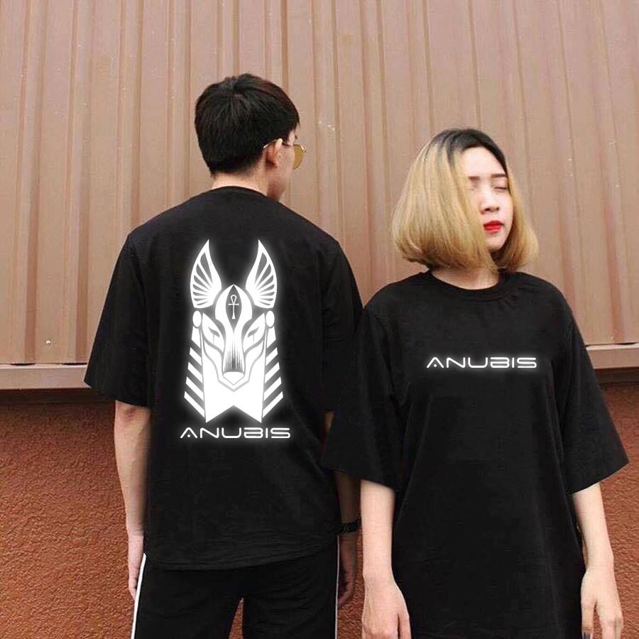 ÁO THUN TAY LỠ PHẢN QUANG NAM NỮ ANUBIS