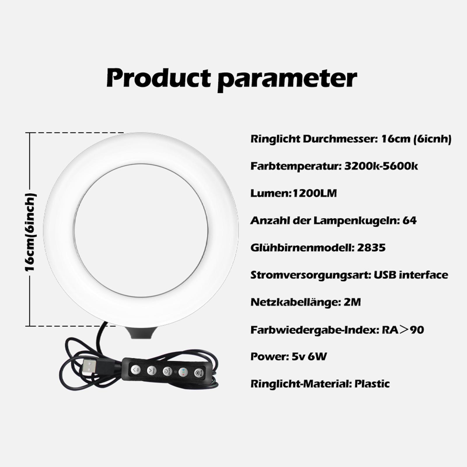 Practical LED Selfie  Fill Lamp For Laptop