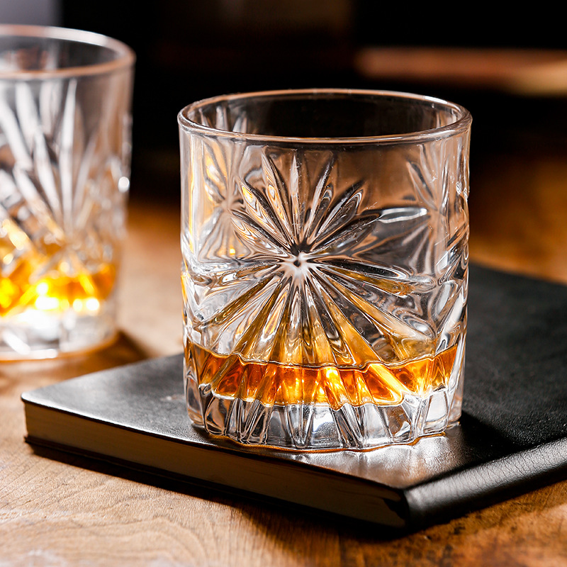Bộ Ly Uống Nước, Rượu Whisky Phong Cách Lá Phong Châu Âu 6 Sets DECOR LUXURY - Hàng Nhập Khẩu