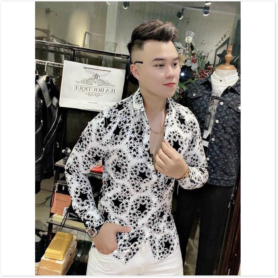 ÁO SƠ MI NAM TAY DÀI KẺ SỌC VÀ HỌA TIẾC MỚI NHẤT 2021 KHÁNH AN FASHION