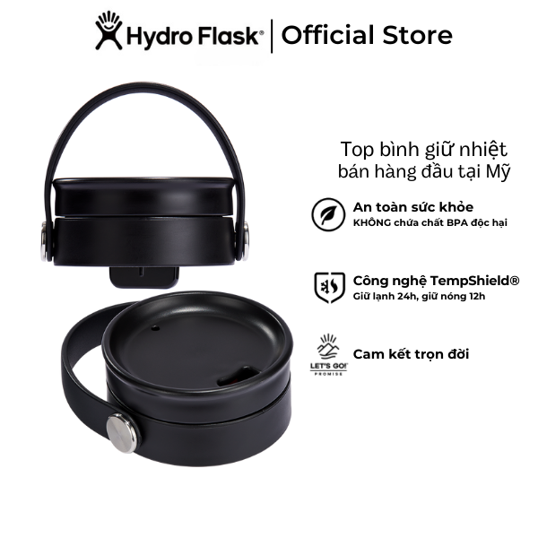 Nắp thay thế Hydro Flask Wide Mouth Flex Sip Lid -Hàng chính hãng (Hydro Flask)