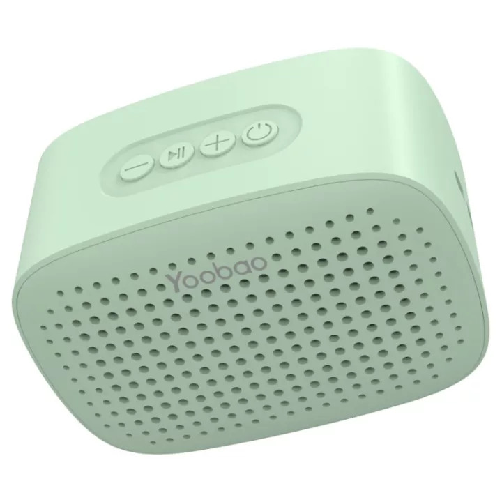 Loa Bluetooth 5.0 mini Yoobao M2 hỗ trợ TWS, công suất 3W, pin 12 giờ tiện lợi thích hợp cho phòng nhỏ, khoảng cách kết nối tối đa 15m