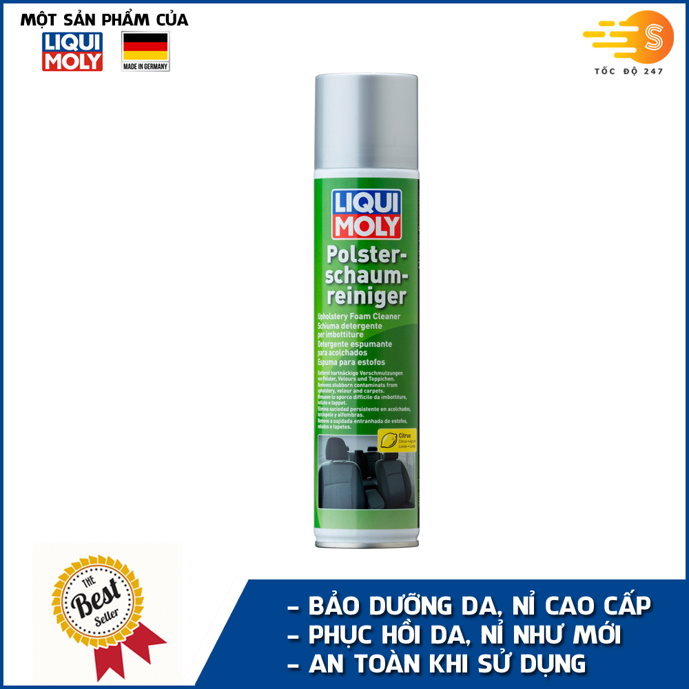 Dung Dịch Vệ Sinh Ghế Da Ghế Nỉ Liqui Moly 1539 (300ml)