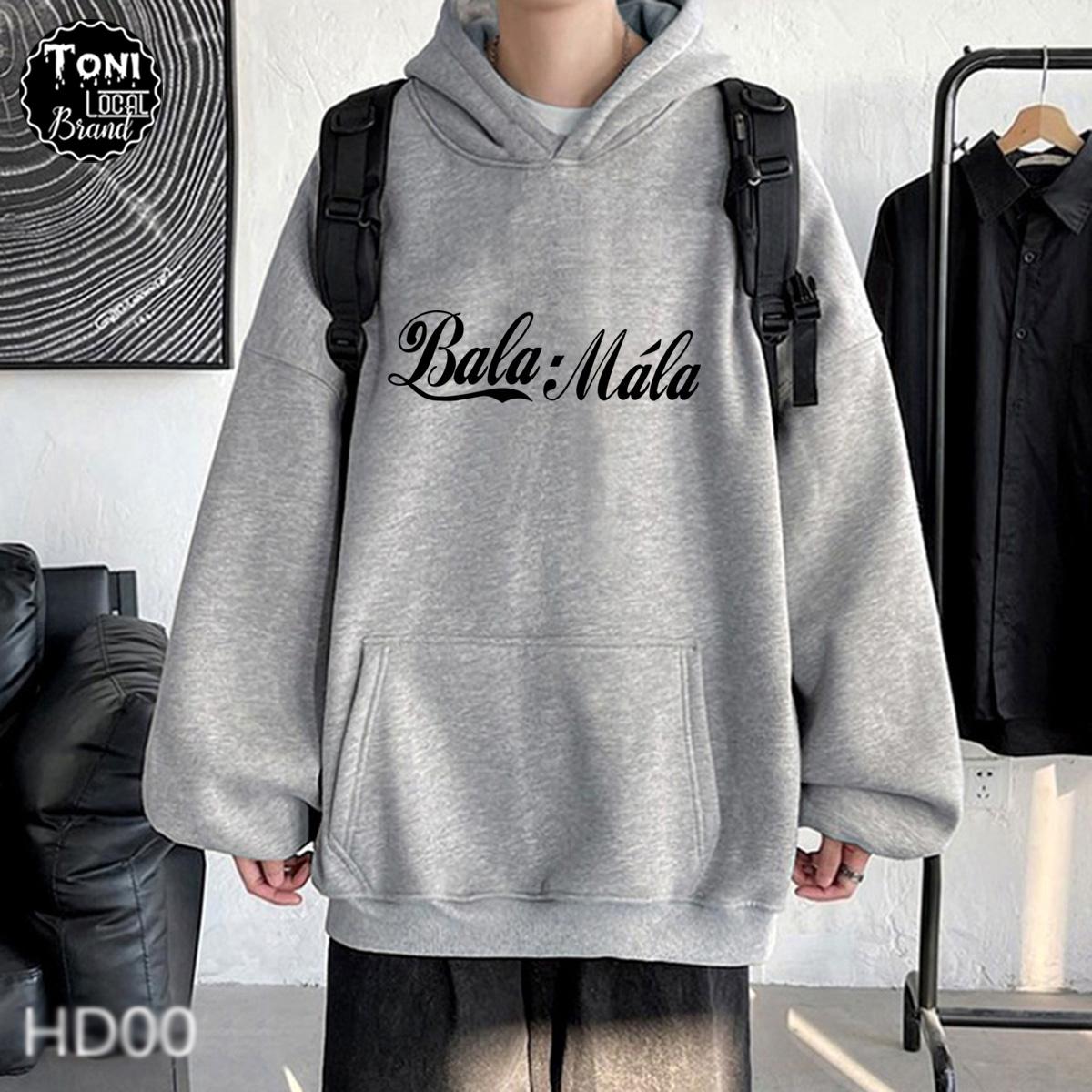 Áo Hoodie Local Brand BalaMala nỉ bông form rộng Unisex