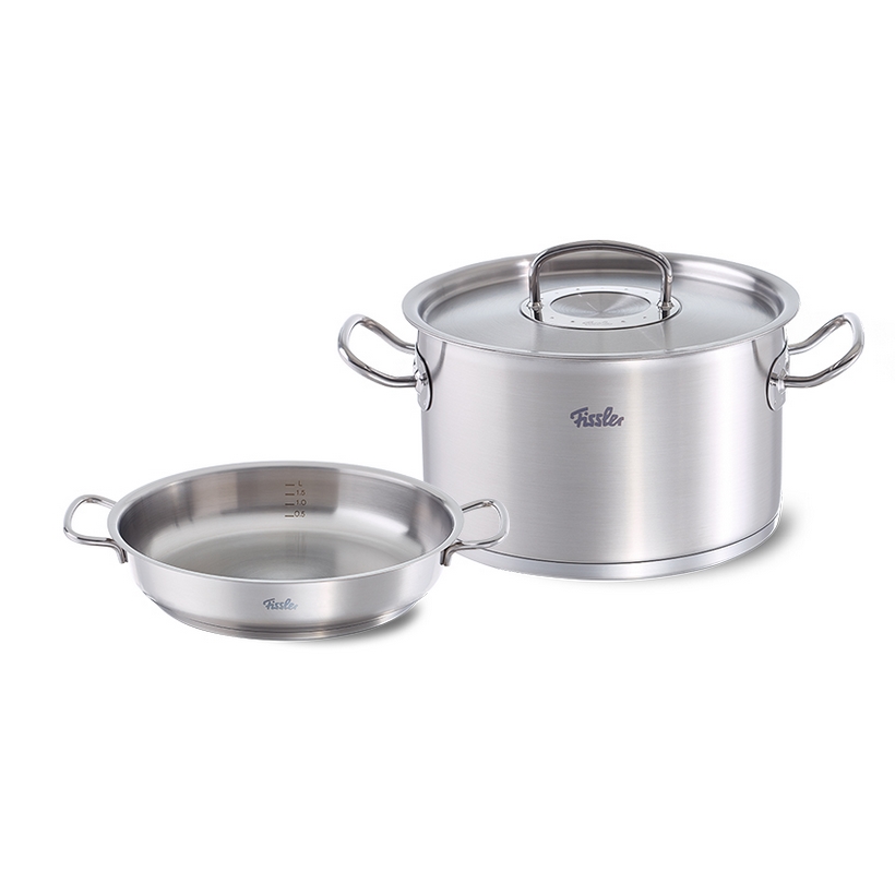 Bộ Nồi 4 Món Fissler Original Pro (Nắp Inox)