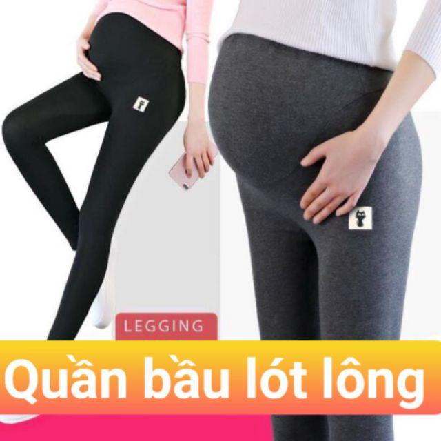 Quần bầu dài, lót lông siêu ấm Thu Đông